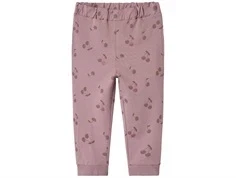 Name It elderberry kirsebær glitter sweatpants